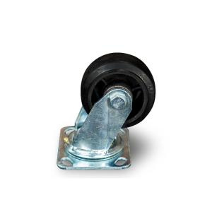 Колесо большегрузное поворотное SCd 42 100 мм обрезиненное