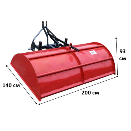Почвофреза Metal-Technik U575/2 1.6 м от интернет-магазина rossel.by